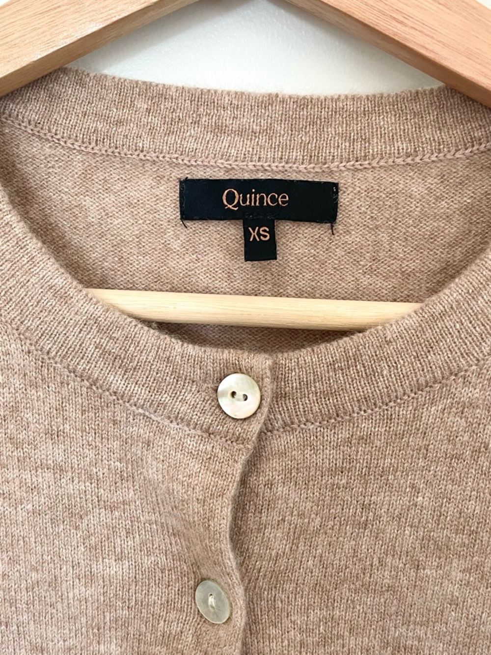 Quince Mongolian Cashmere Cardigan - Picture 2 of 11